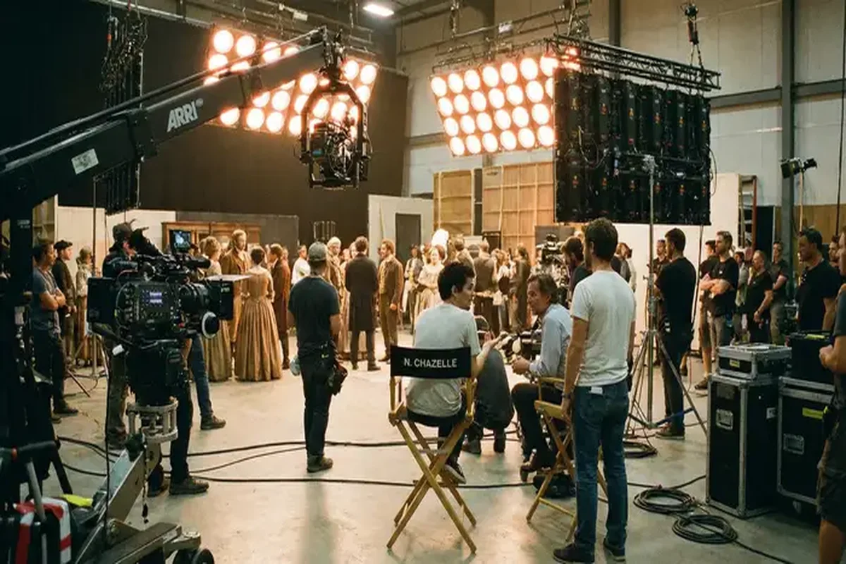 香蕉社区专业影视拍摄现场实景