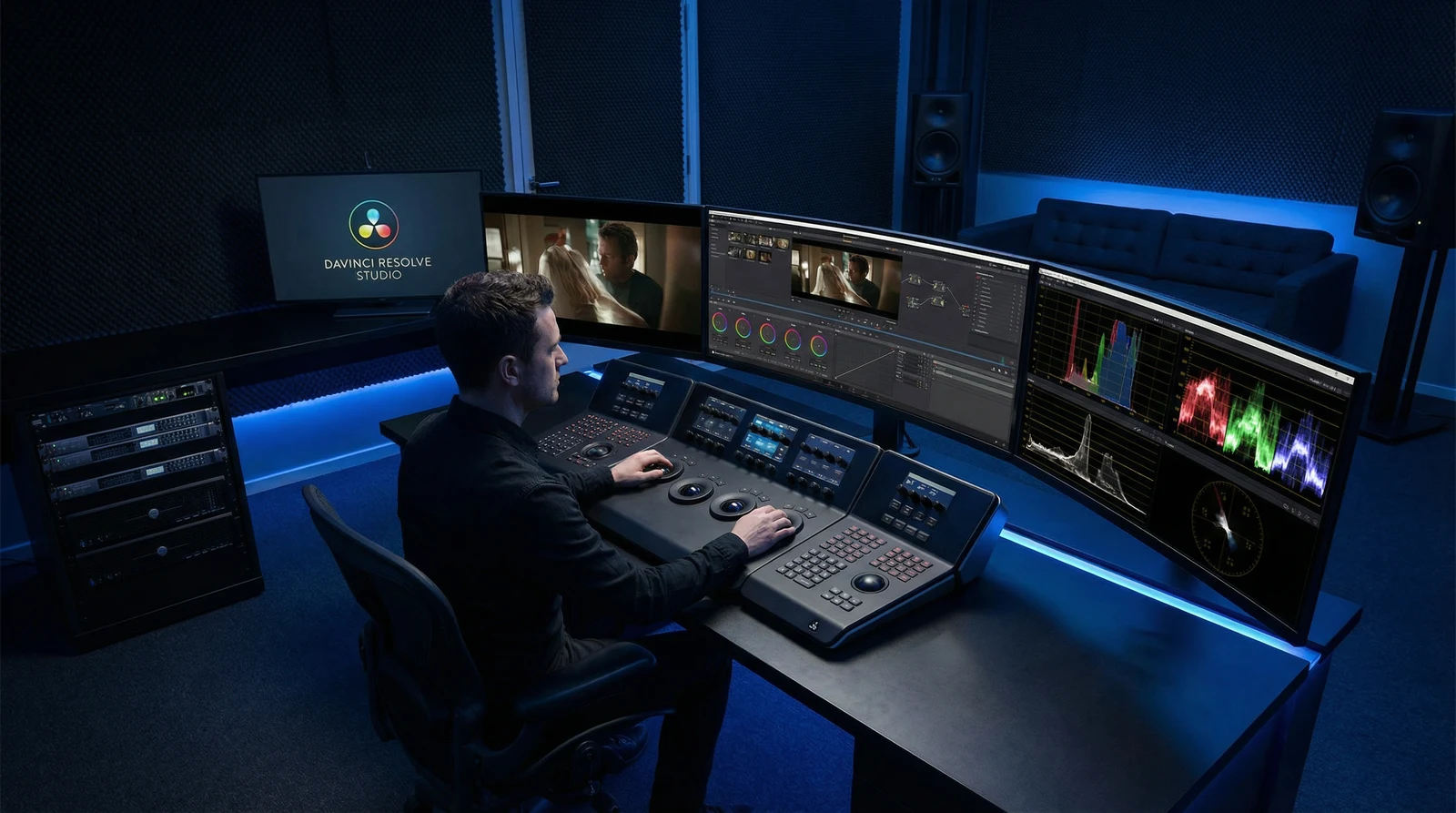 香蕉社区专业调色后期制作室